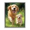 Stupell Industries Father & Son Labrador Floating Frame, design by Momart